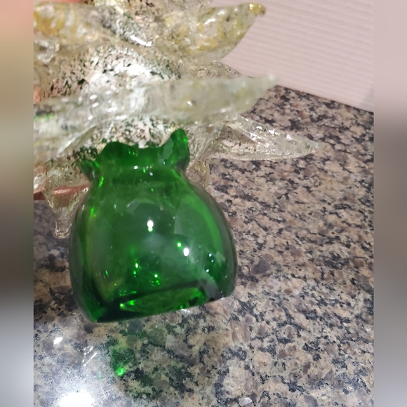 RARE Vintage Formia Murano Glass Christmas Tree Sculpture . - Picture 7 of 9